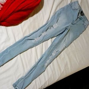 Super Hi-waist skinny jeans